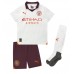 Manchester City Kevin De Bruyne #17 Fußballbekleidung Auswärtstrikot Kinder 2023-24 Kurzarm (+ kurze hosen)